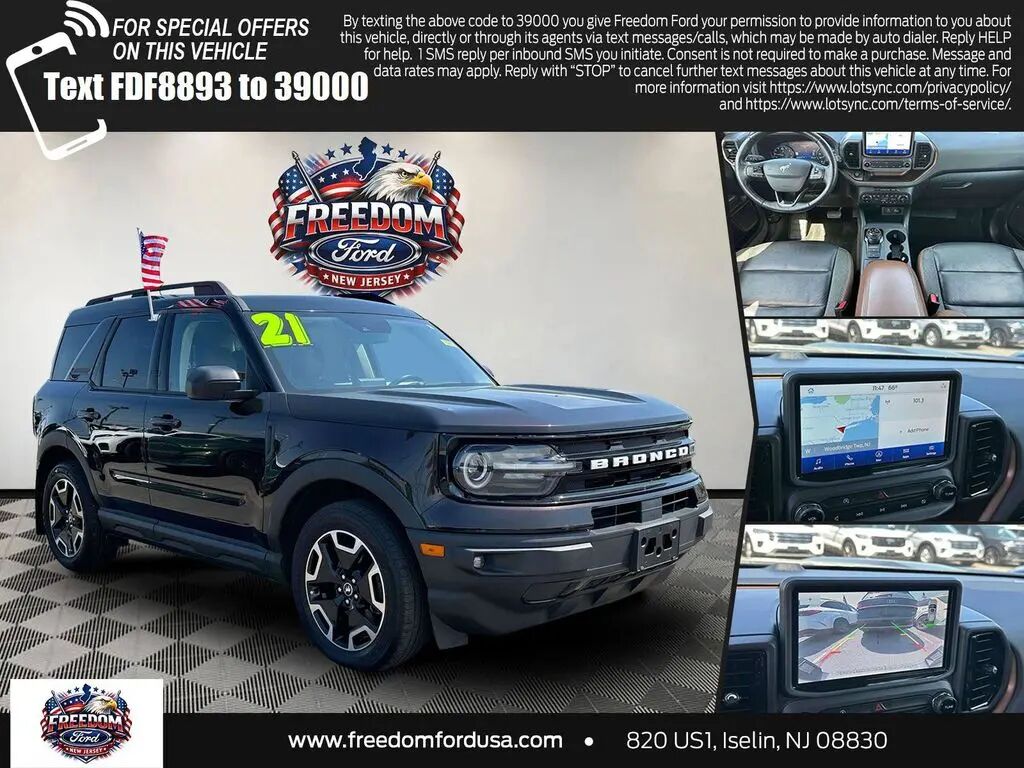 2021 Ford Bronco Sport Outer Banks — photo 1 of 12