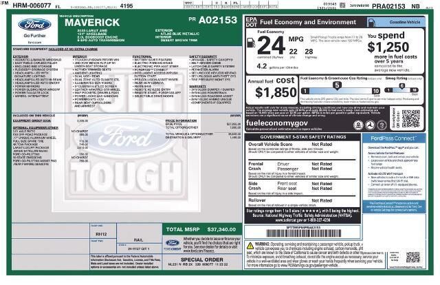 2023 Ford Maverick Lariat — photo 1 of 4