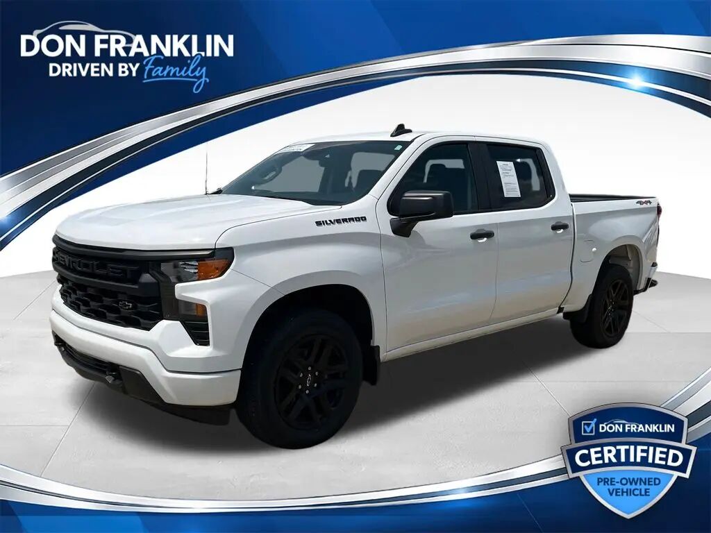 2023 Chevrolet Silverado 1500 Custom — photo 1 of 34