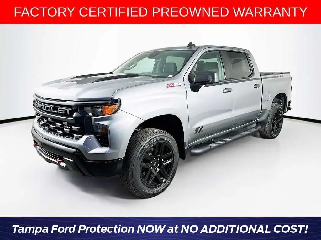 2024 Chevrolet Silverado 1500 Custom Trail Boss — photo 1 of 13