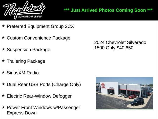 2024 Chevrolet Silverado 1500 Custom Trail Boss — photo 1 of 13