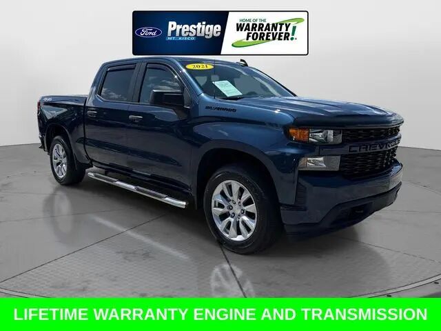 2021 Chevrolet Silverado 1500 Custom — photo 1 of 38