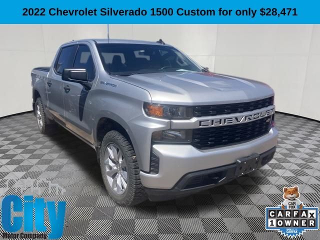 2022 Chevrolet Silverado 1500 LTD Custom — photo 1 of 14