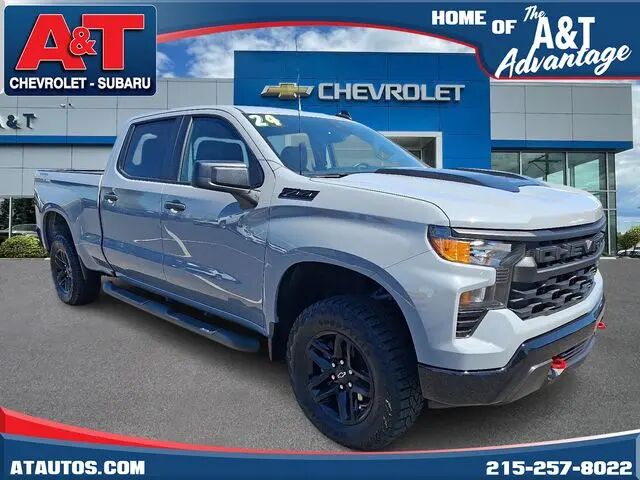 2024 Chevrolet Silverado 1500 Custom Trail Boss — photo 1 of 13