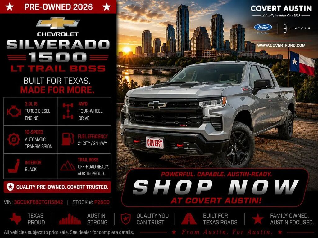 2026 Chevrolet Silverado 1500 LT Trail Boss — photo 1 of 26