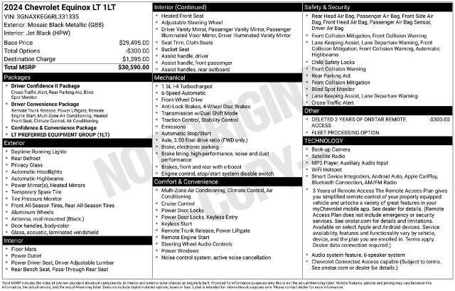 2024 Chevrolet Equinox LT — photo 1 of 1