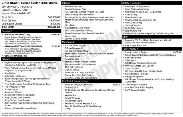 2023 BMW 3 Series 330i xDrive