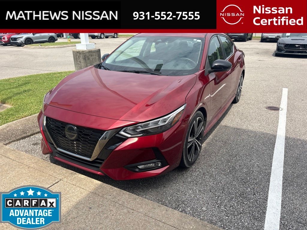 2020 Nissan Sentra SR — photo 1 of 3