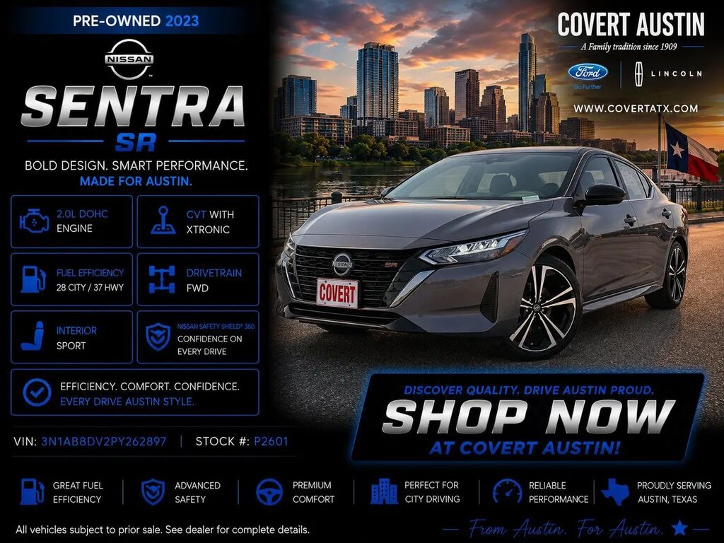 2023 Nissan Sentra SR — photo 1 of 39