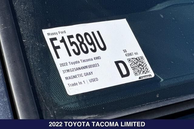 2022 Toyota Tacoma Limited