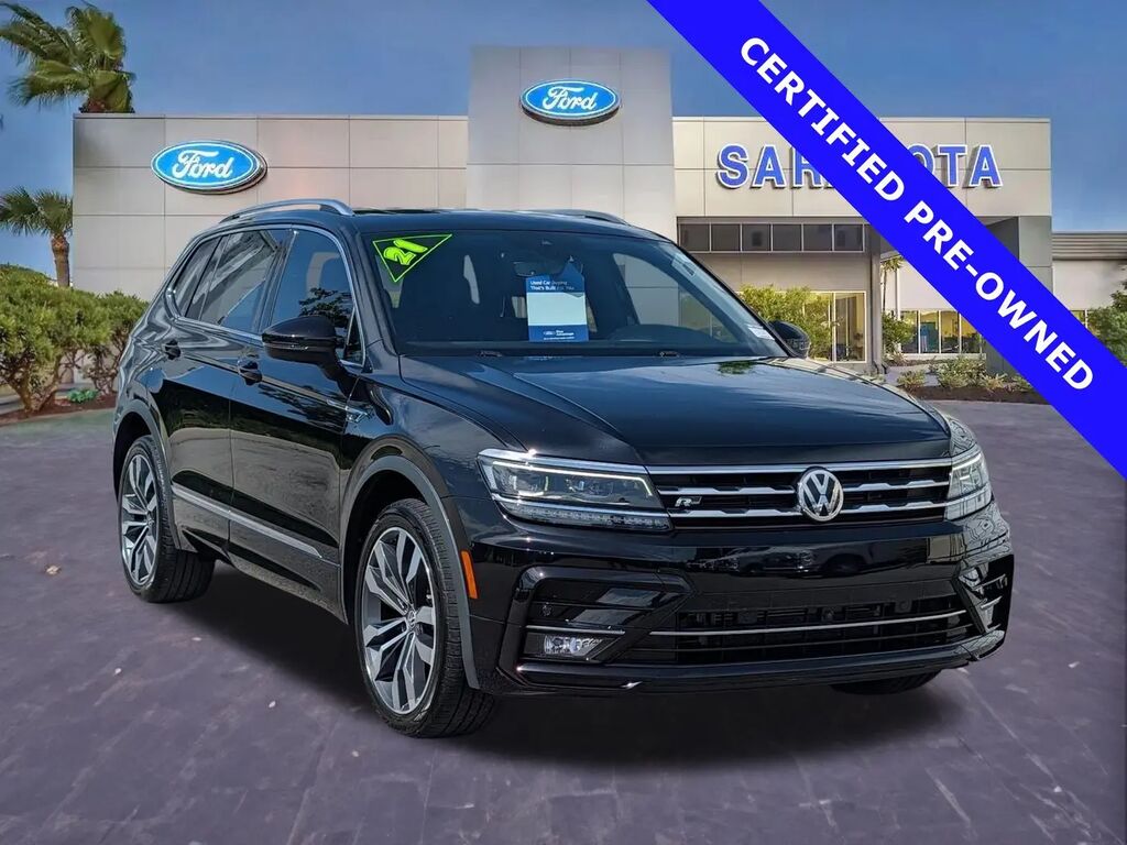 2021 Volkswagen Tiguan SEL Premium R-Line 4Motion — photo 1 of 13