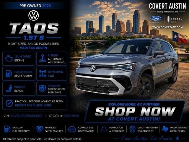 2025 Volkswagen Taos S — photo 1 of 14