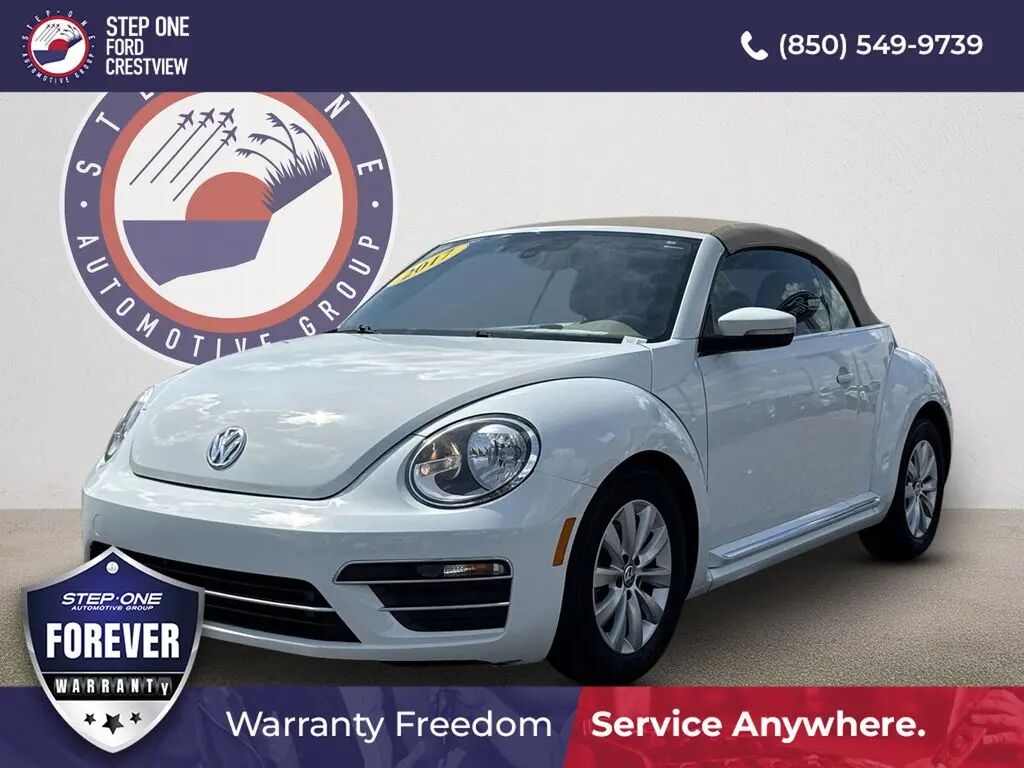 2017 Volkswagen Beetle Convertible 1.8T S — photo 1 of 25