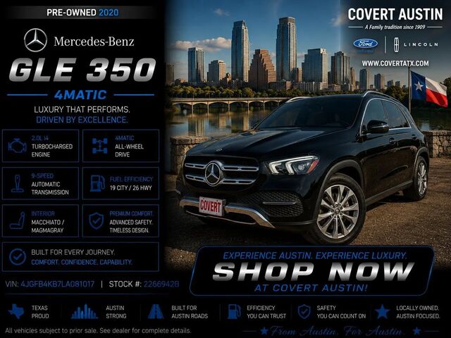 2020 Mercedes-Benz GLE GLE 350 4MATIC