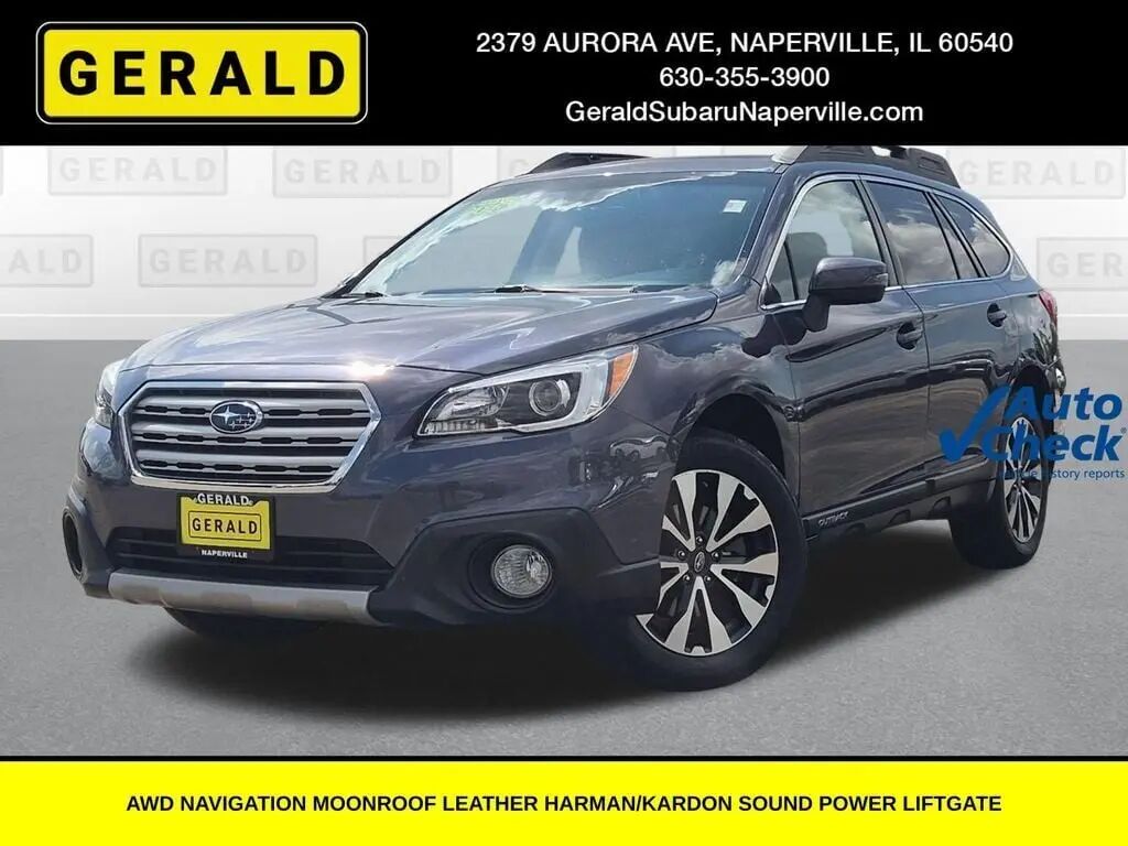 2017 Subaru Outback 2.5i Limited — photo 1 of 27