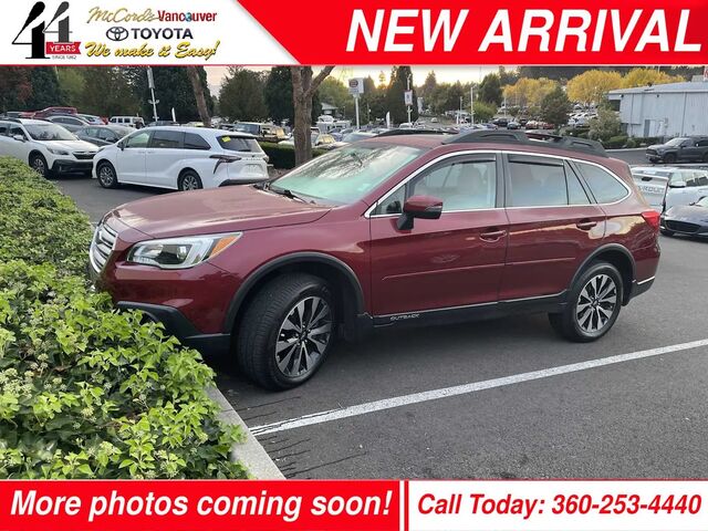 2015 Subaru Outback 3.6R Limited