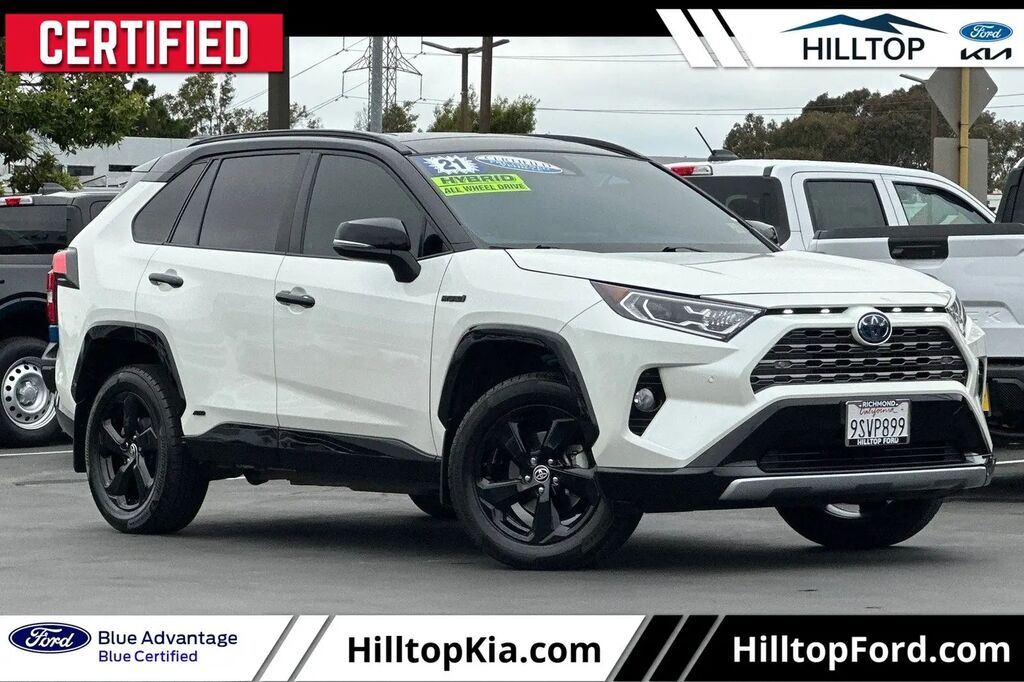 2021 Toyota RAV4 Hybrid XSE — photo 1 of 18