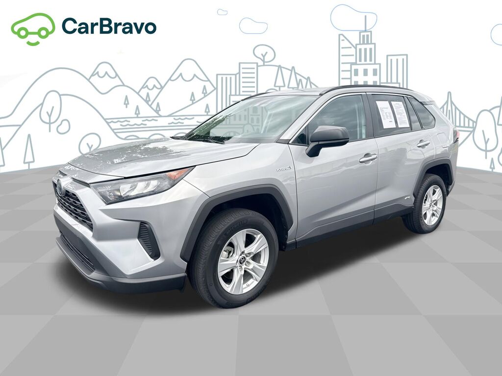 2021 Toyota RAV4 Hybrid LE — photo 1 of 7