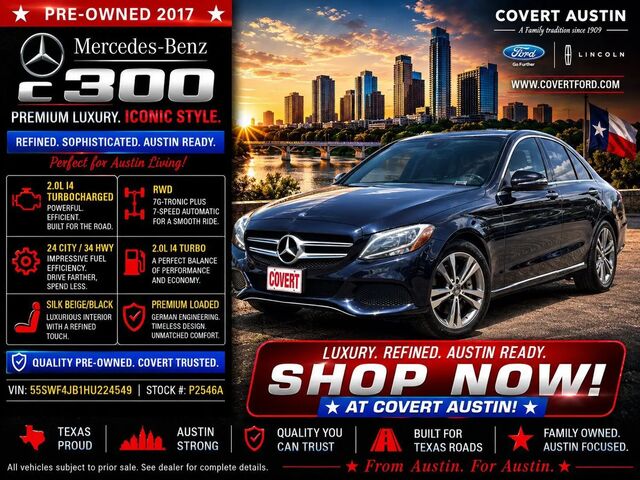 2017 Mercedes-Benz C-Class C 300
