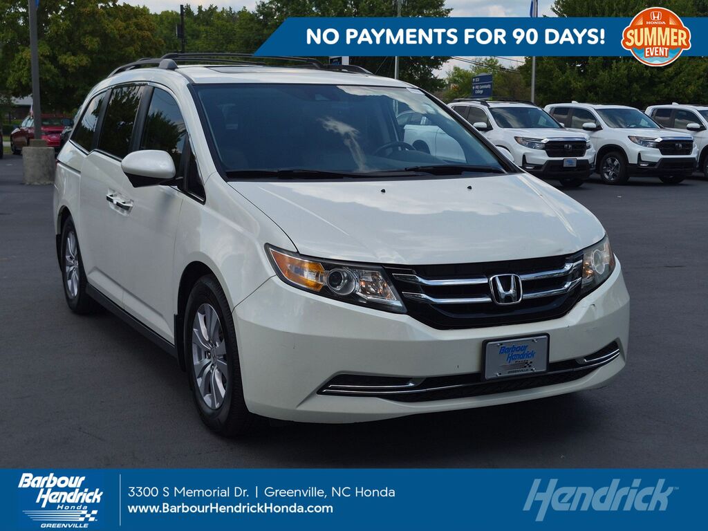 2017 Honda Odyssey EX-L with Rear Entertainment S — photo 1 of 7
