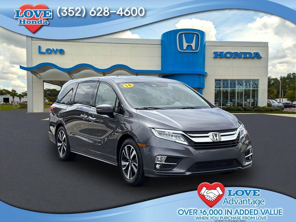 2018 Honda Odyssey Elite — photo 1 of 7
