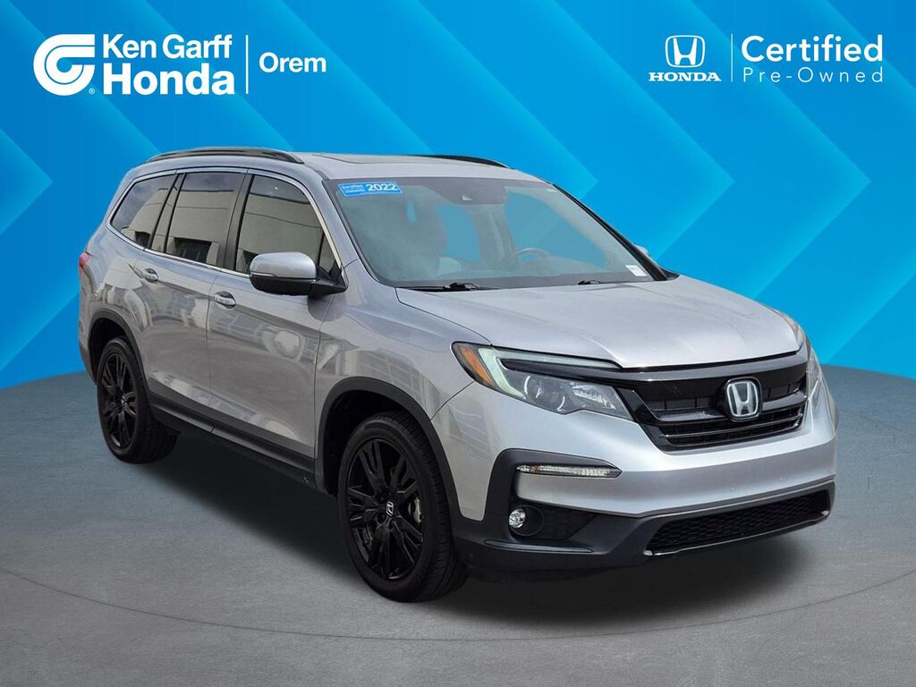 2022 Honda Pilot AWD SE — photo 1 of 7