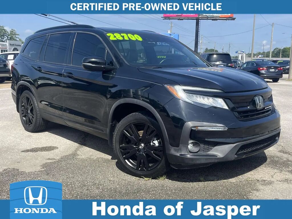 2021 Honda Pilot Black Edition — photo 1 of 13