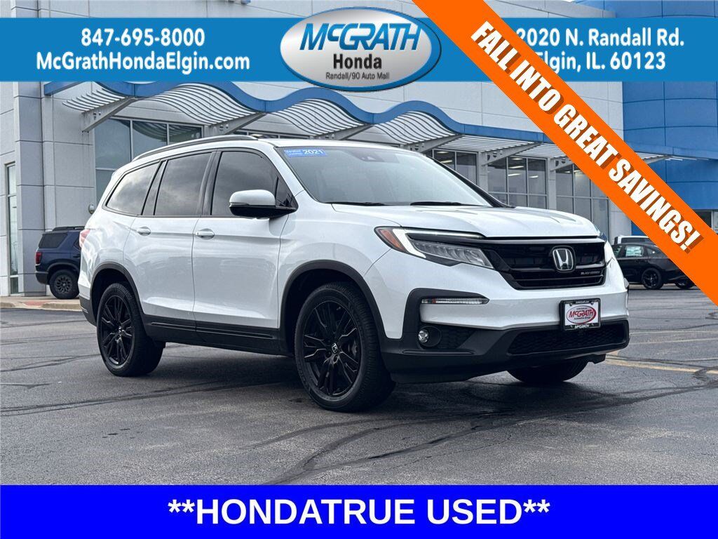 2021 Honda Pilot AWD Black Edition — photo 1 of 7