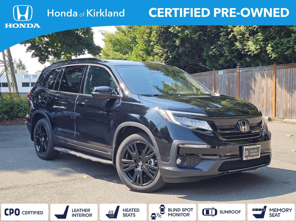 2022 Honda Pilot Black Edition — photo 1 of 13