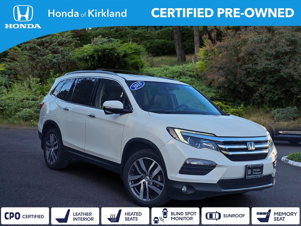 2018 Honda Pilot Touring — photo 1 of 13