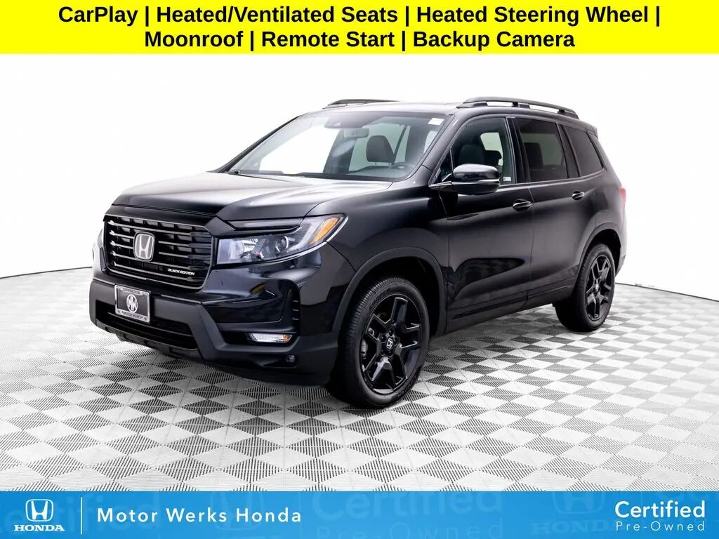 2024 Honda Passport Black Edition — photo 1 of 13