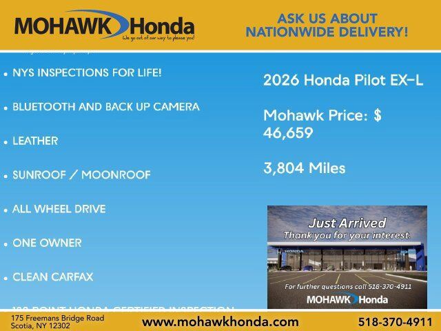 2026 Honda Pilot AWD EX-L