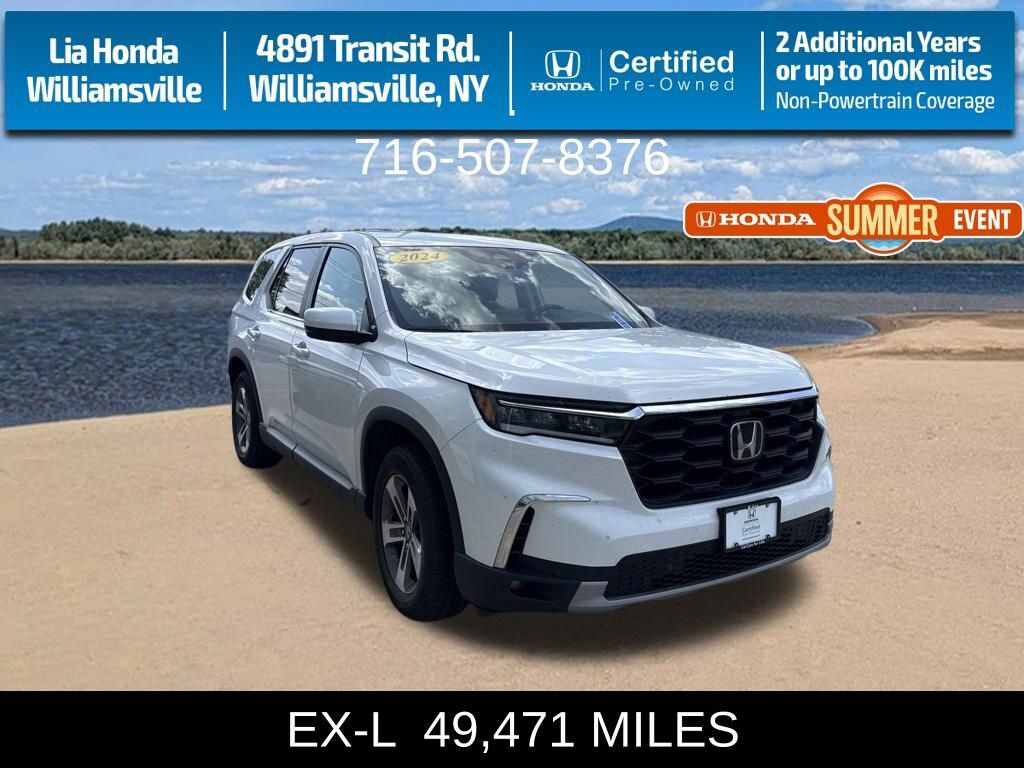 2024 Honda Pilot AWD EX-L 7P — photo 1 of 7
