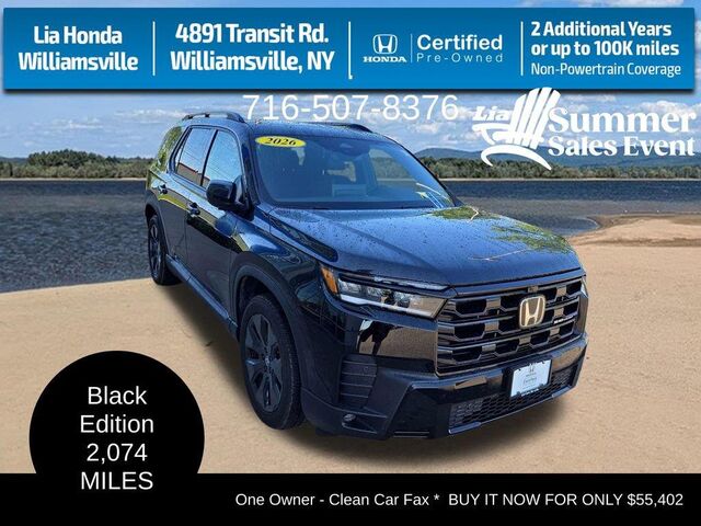 2026 Honda Pilot Black Edition