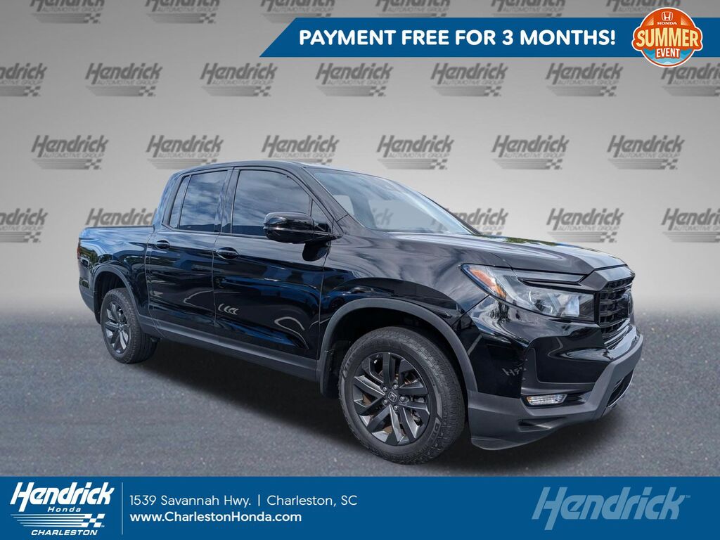 2023 Honda Ridgeline AWD SPORT — photo 1 of 7