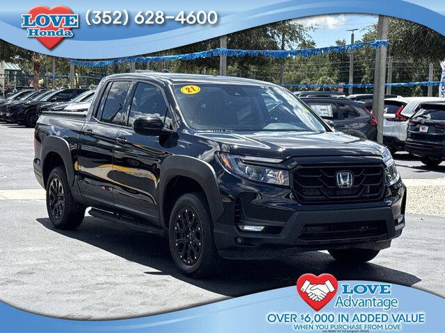 2021 Honda Ridgeline AWD SPORT