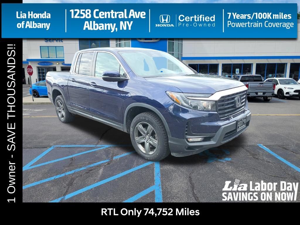 2023 Honda Ridgeline AWD RTL — photo 1 of 7
