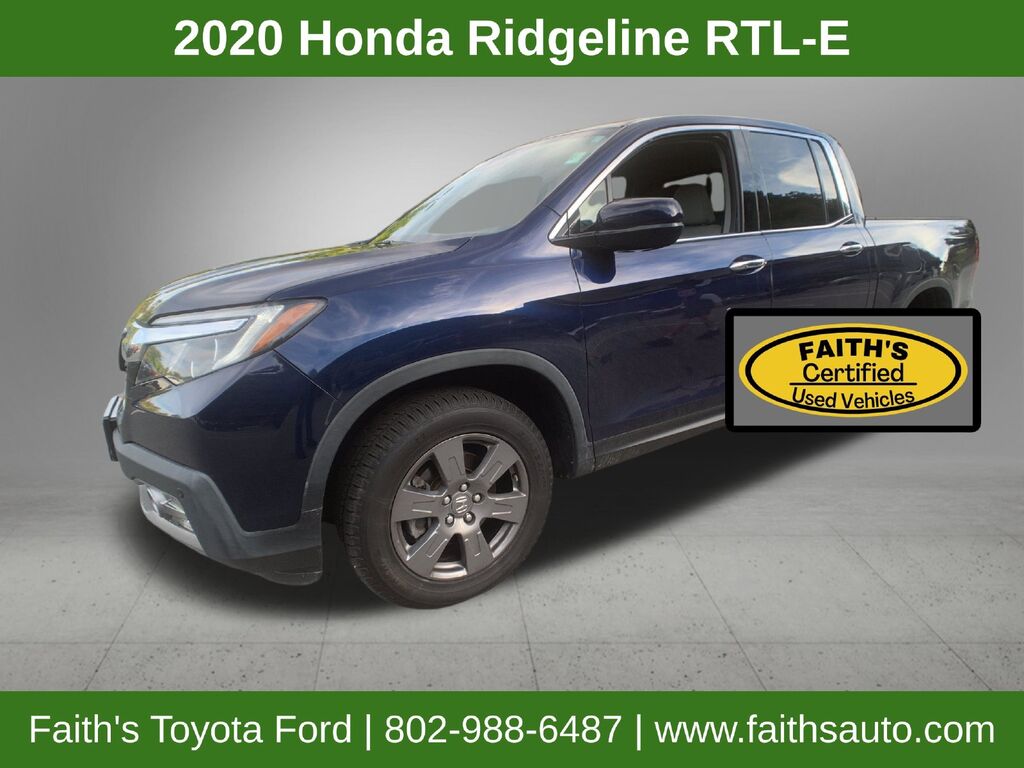 2020 Honda Ridgeline RTL-E — photo 1 of 13