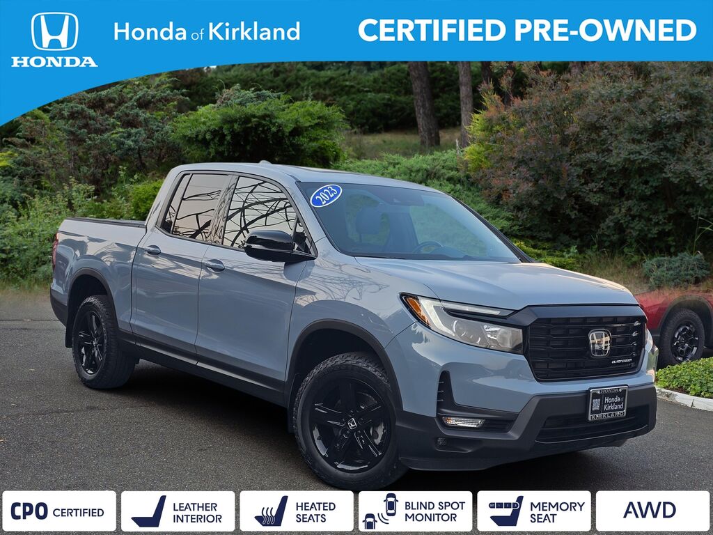 2023 Honda Ridgeline Black Edition — photo 1 of 13