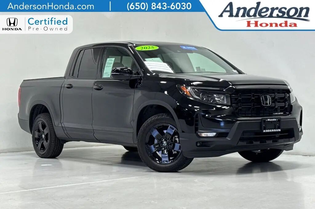 2025 Honda Ridgeline Black Edition — photo 1 of 13