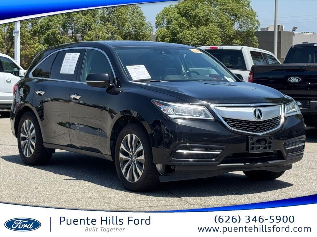 2016 Acura MDX SH-AWD w/Tech — photo 1 of 3