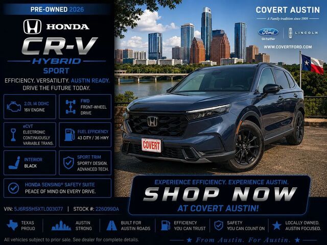2026 Honda CR-V Hybrid Sport