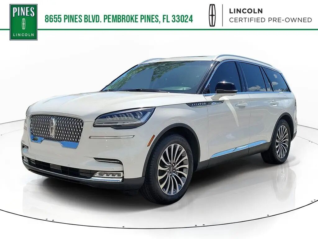 2021 Lincoln Aviator Reserve — photo 1 of 13