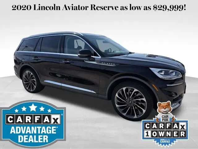 2020 Lincoln Aviator Reserve — photo 1 of 13
