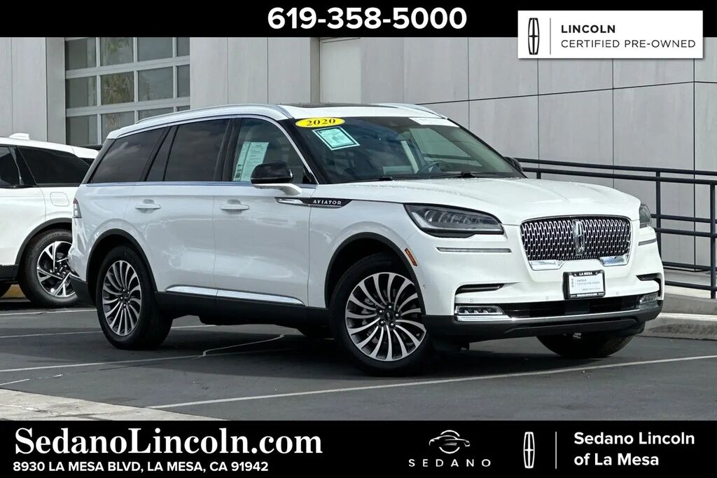 2020 Lincoln Aviator Reserve — photo 1 of 13