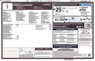 2023 Lincoln Corsair Standard