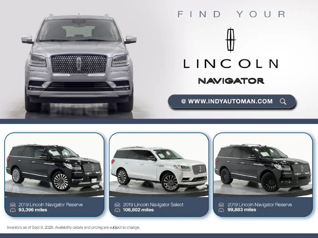 2019 Lincoln Navigator Reserve — photo 1 of 1