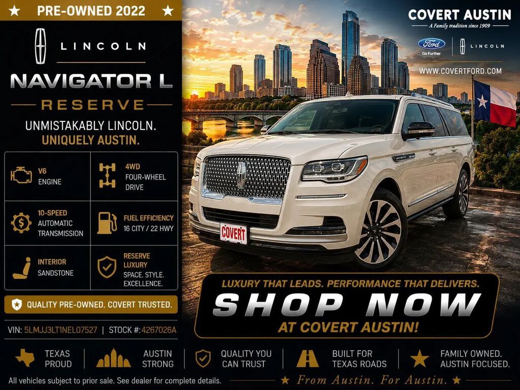 2022 Lincoln Navigator L Reserve — photo 1 of 39