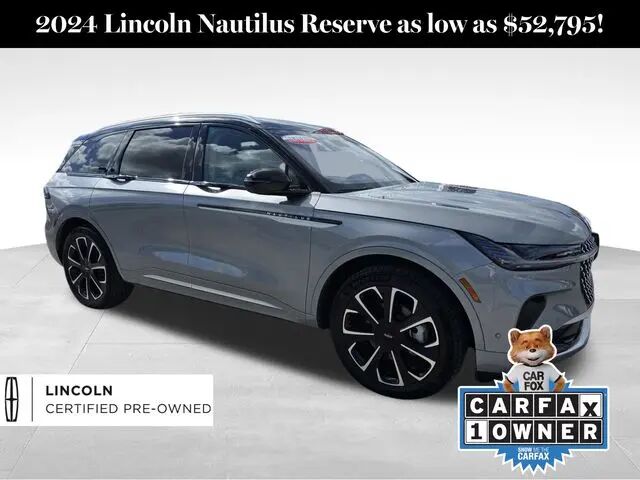 2024 Lincoln Nautilus Reserve — photo 1 of 13