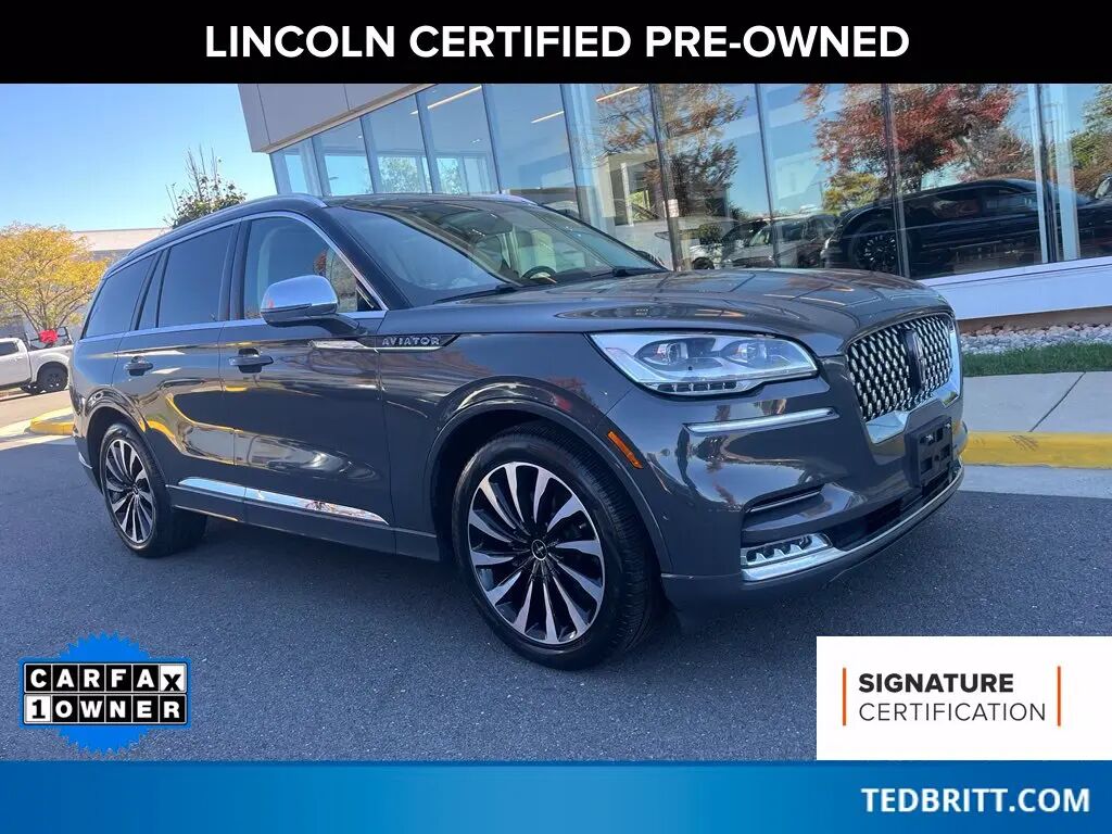 2022 Lincoln Aviator Black Label Grand Touring — photo 1 of 13